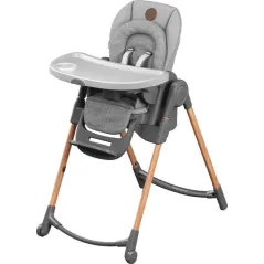 KRZESEŁKO DO KARMIENIA 2W1 MAXI-COSI MINLA ESSENTIAL GREY – LEŻACZEK I FOTELIK DLA DZIECI OD 0+