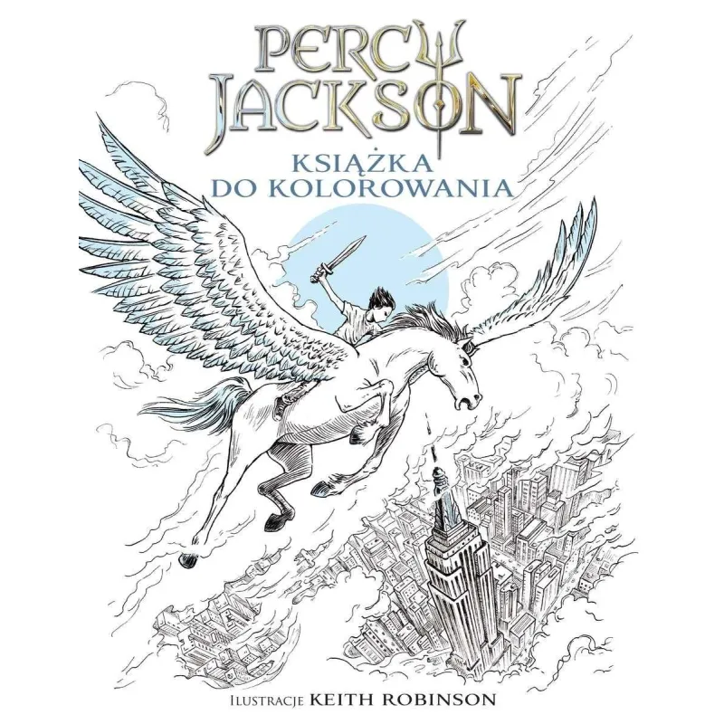 PERCY JACKSON KSIĄŻKA DO KOLOROWANIA Rick Riordan - Galeria Książki