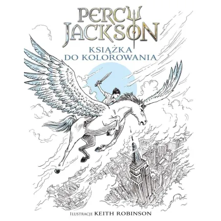 PERCY JACKSON KSIĄŻKA DO KOLOROWANIA Rick Riordan - Galeria Książki