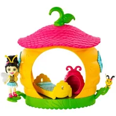 Enchantimals Kwitnący Ogród Zestaw Sypialnia Pszczółek Z Lalką Beetrice Bee I Pollen 4+
