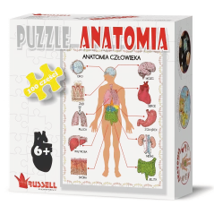 ANATOMIA CZŁOWIEKA PUZZLE 100 ELEMENTÓW 6+