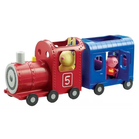 Świnka Peppa Pociąg Z Wagonikiem I Figurkami 3+
