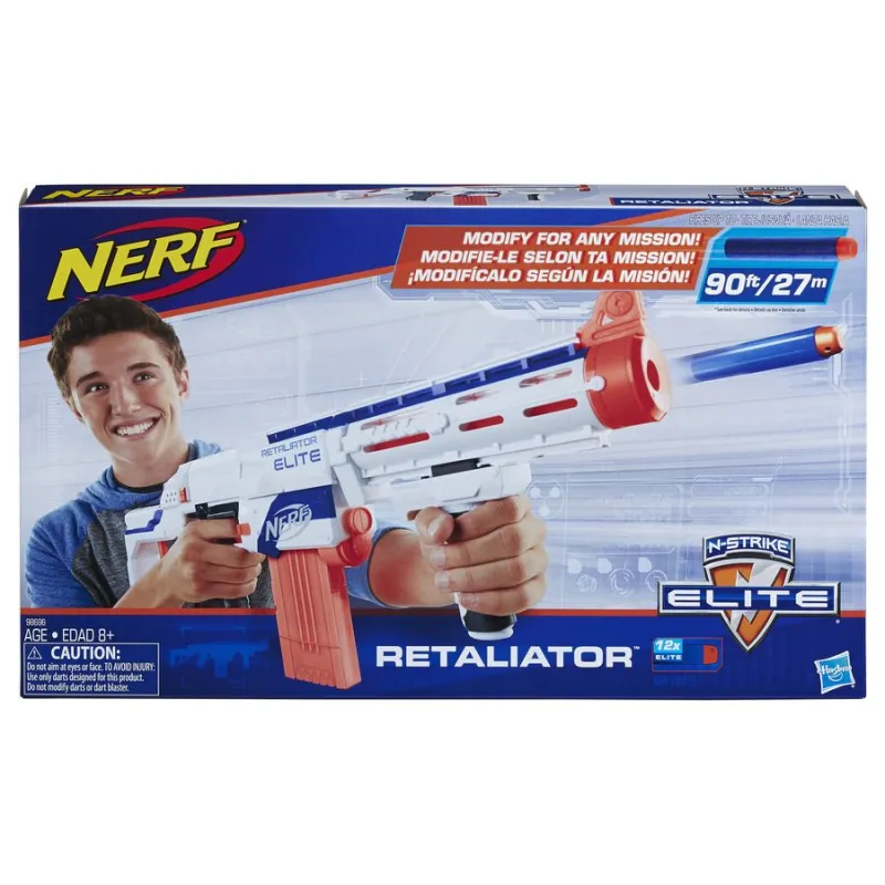 NERF N-STRIKE ELITE RETALIATOR 8+ - Hasbro