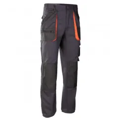 Spodnie Robocze Brixton Practical Grafit-Pomarańcz Rozmiar 55