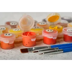 MALOWANIE PO NUMERACH MALOWNICZA AUSTRIA 40X50CM