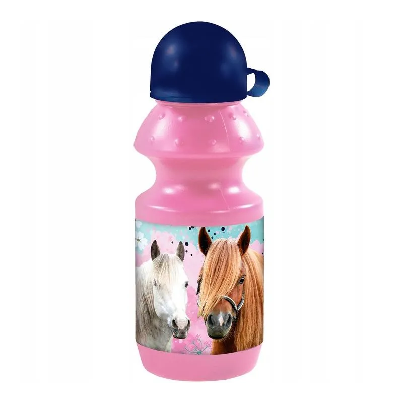 BIDON SZKOLNY KOŃ KONIE 330 ML DERFORM