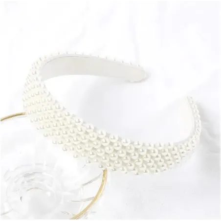 Opaska Do Włosów Z Perełkami