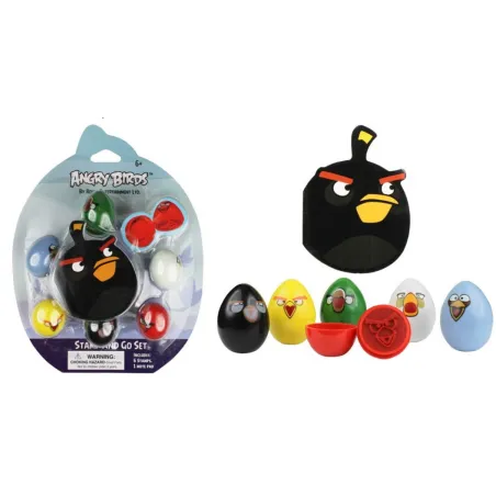 Angry Birds Piggy Stamps Pieczątki W Kształcie Jajek 6 Sztuk