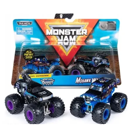 MONSTER JAM JESTER AUTA ZMIENIAJĄCE KOLOR W WODZIE  2-PAK 3+