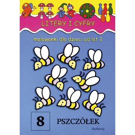 Litery I Cyfry. Malowanki Dla Dzieci Od Lat 2