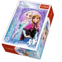 ANNA I ELZA KRAINA LODU FROZEN PUZZLE 54 ELEMENTY 5+ - Trefl
