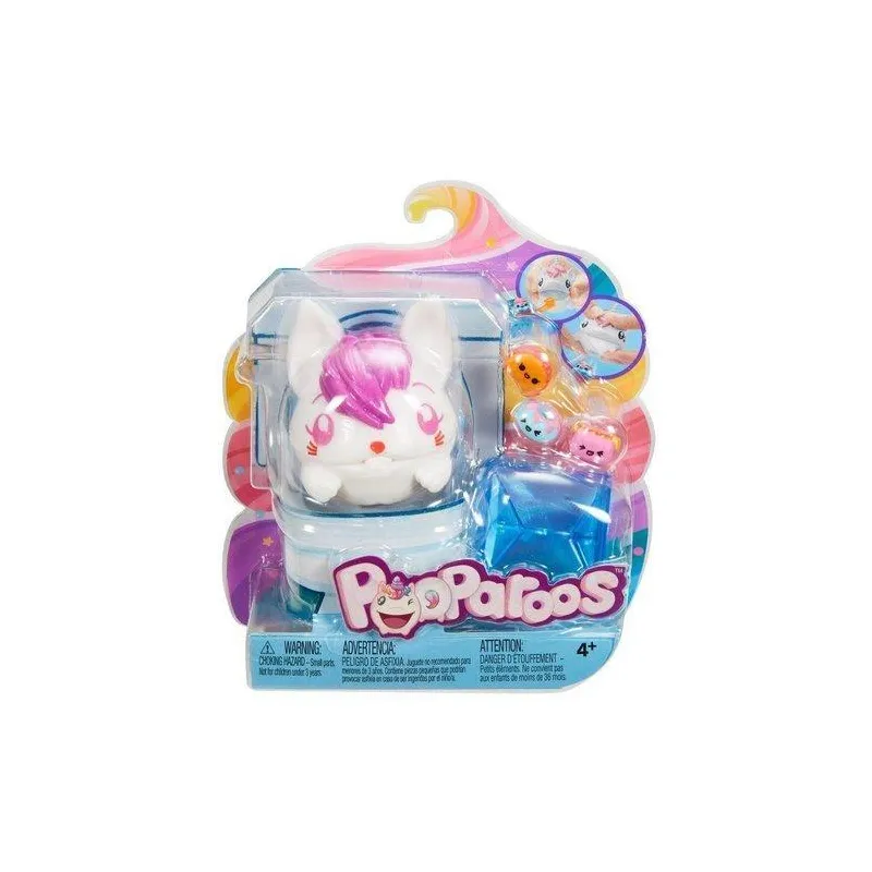 POOPAROOS FIGURKA KRÓLIK Z KARMĄ 4+