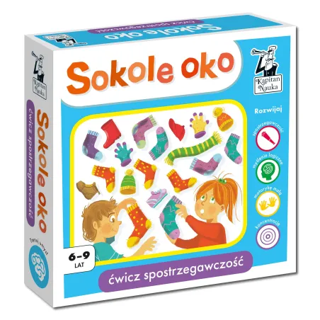 Sokole Oko Ćwicz Spostrzegawczość Kapitan Nauka 6-9 Lat