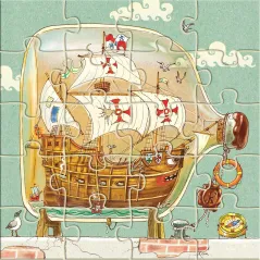 Pojazdy Puzzle 60 Elementów 3 W 1 3+