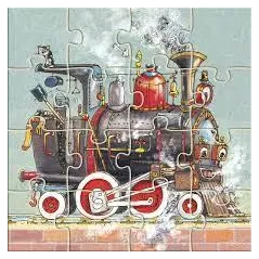 POJAZDY PUZZLE 60 ELEMENTÓW 3 W 1 3+ Nowicki Artur