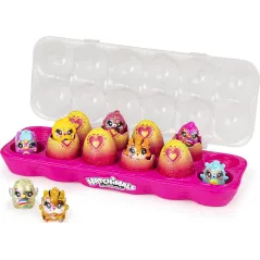 Hatchimals Limmy Edish Glamfetti Figurki W Jajkach 12 Sztuk
