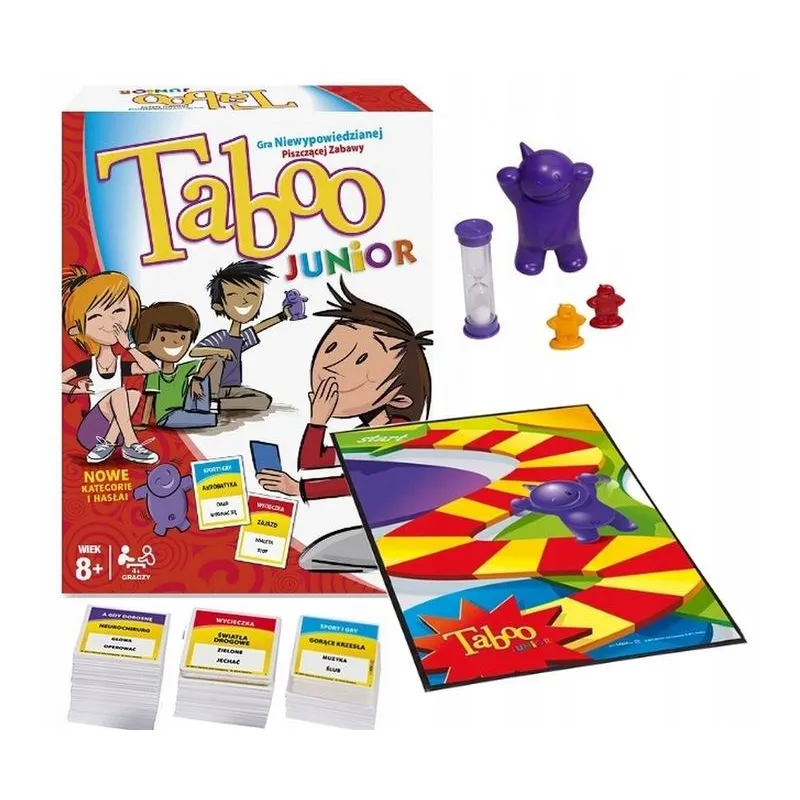 TABOO TABU JUNIOR GRA SŁOWNA 8+