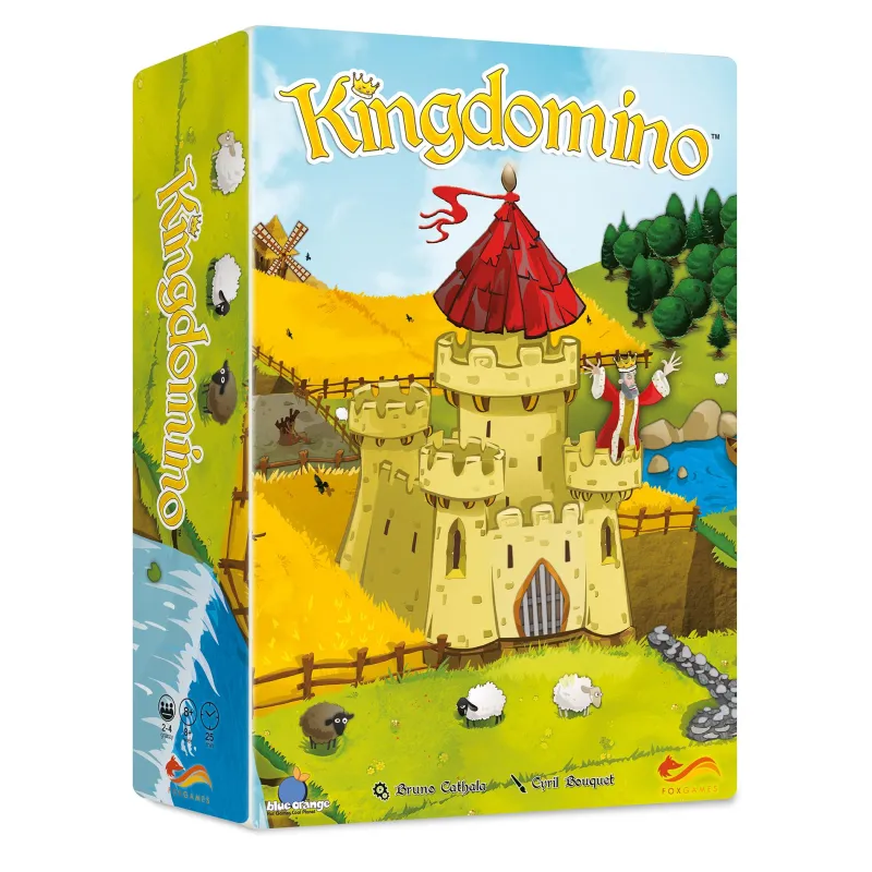 KINGDOMINO GRA PLANSZOWA FOXGAMES 8+