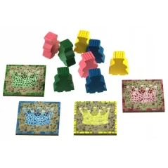 KINGDOMINO GRA PLANSZOWA FOXGAMES 8+