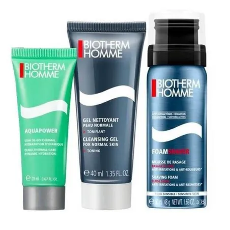 CLEANSING GEL ŻEL DO TWARZY 40ML + FOAM SHAVER PIANKA DO GOLENIA 50ML + OLIGO-THERMAL CARE ŻEL OCZYSZCZAJĄCY DO TWARZY 20M...