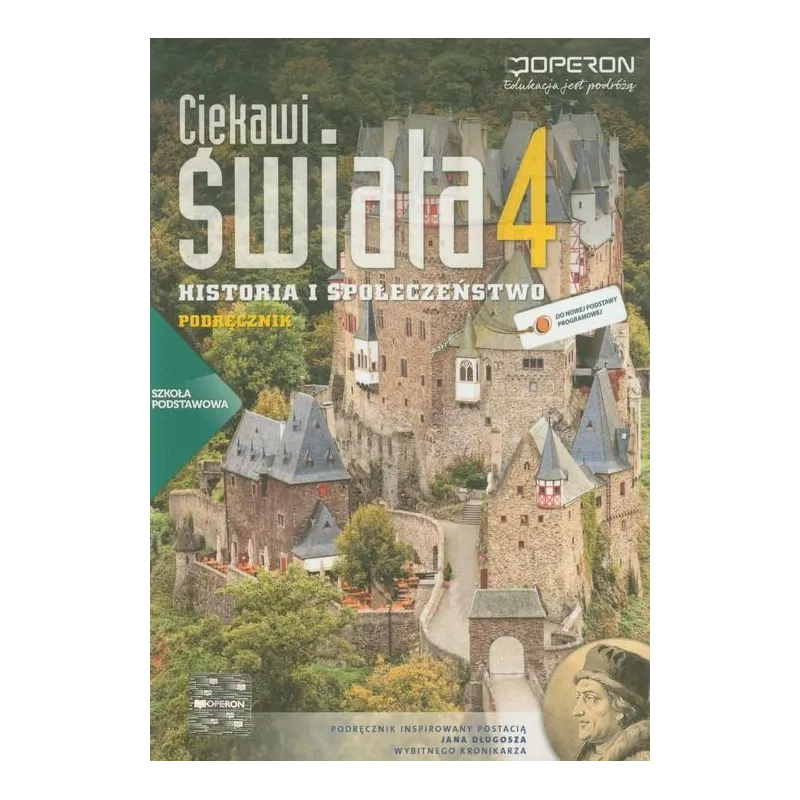 CIEKAWI ŚWIATA 4 HISTORIA I SPOŁECZEŃSTWO PODRĘCZNIK + ATLAS SZKOŁA PODSTAWOWA Maria Pacholska - Operon