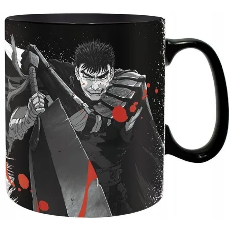 KUBEK CERAMICZNY ANIME BERSERK GUTS GRIFFIT WOJOWNIK 460ML