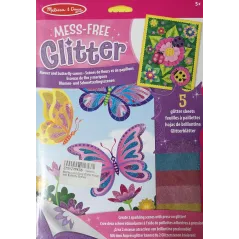 NAKLEJKI Z BROKATEM ZESTAW BRO