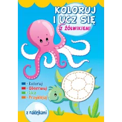 KOLORUJ I UCZ SIĘ Z ŻÓŁWIKIEM! - Olesiejuk