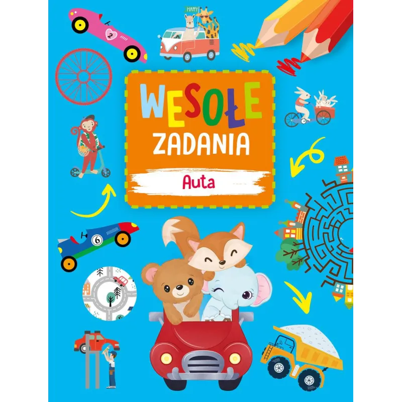 AUTA. WESOŁE ZADANIA
