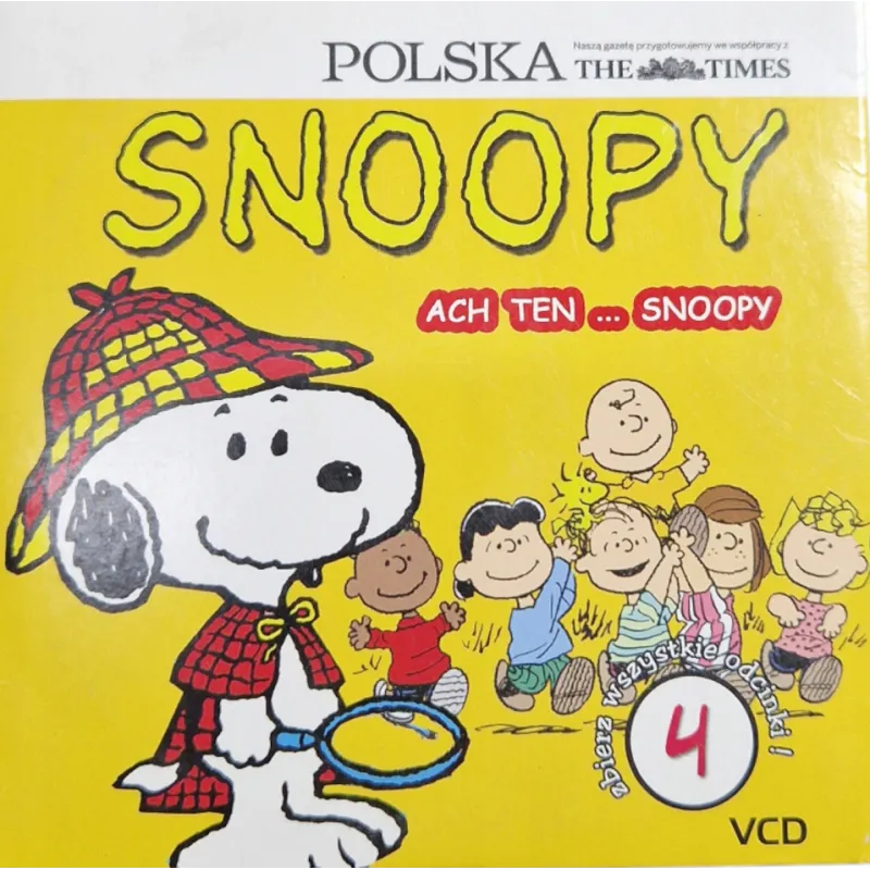 SNOOPY ACH TEN SNOOPY 4 VCD