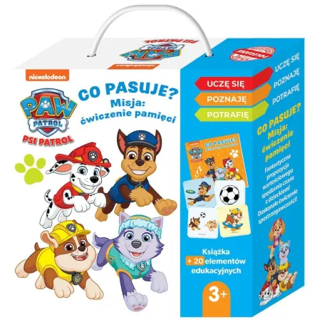 Psi Patrol. Co Pasuje? Misja: Ćwiczenie Pamięci 3+