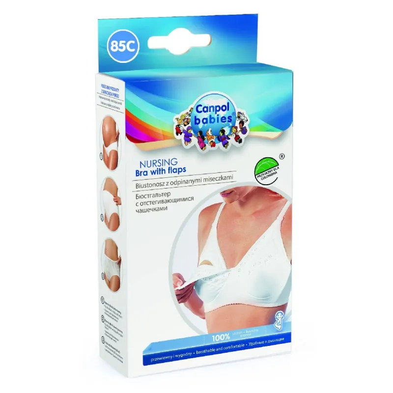 BIUSTONOSZ DO KARMIENIA C75  BIAŁY CANPOL