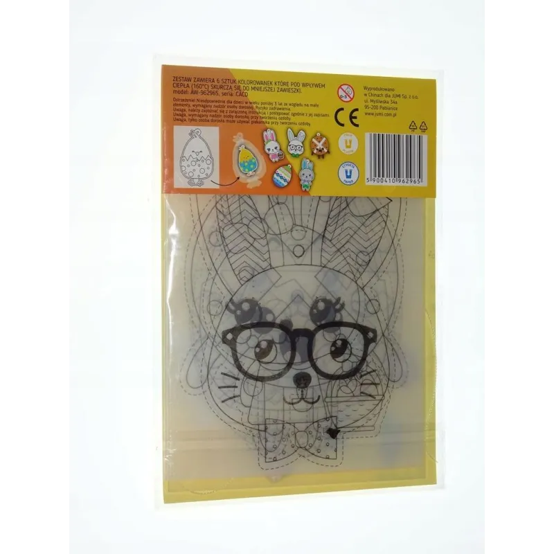 MAGICZNE ZAWIESZKI ZRÓB TO SAM DO KOLOROWANIA WIELKANOCNE 3+