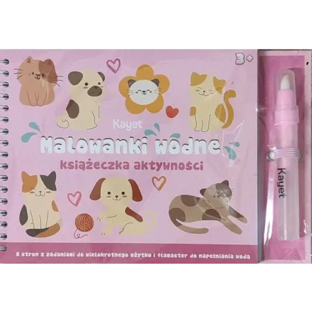 MALOWANKI WODNE. KSIĄŻECZKA AKTYWNOŚCI 3+
