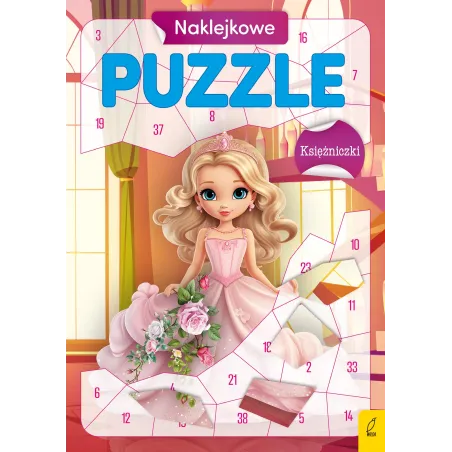 Księżniczki. Naklejkowe Puzzle