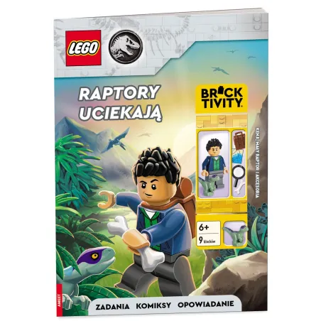 Lego Jurassic World. Raptory Uciekają! + Figurka 6+