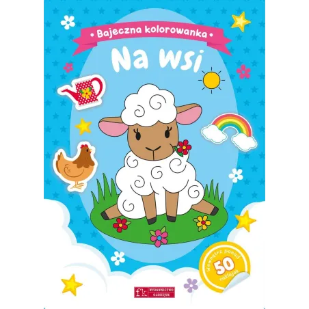 NA WSI BAJECZNA KOLOROWANKA 3+ - Olesiejuk