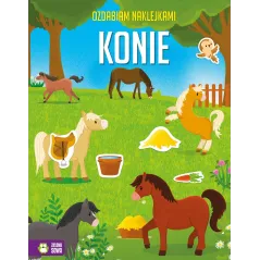 ZACHWYCAJĄCE KONIE. OZDABIAM NAKLEJKAMI