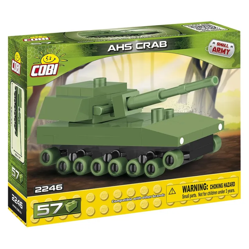 AHS CRAB NANO KLOCKI COBI MAŁA ARMIA 57 ELEMENTÓW 2246