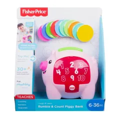 EDUKACYJNA ŚWINKA SKARBONKA FISHER PRICE 6M+