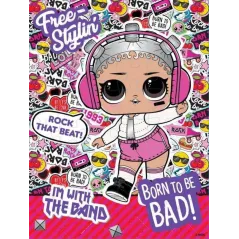 L.O.L. SURPRISE! PUZZLE ZMIENIAJĄCE KOLOR 48 ELEMENTÓW 4+