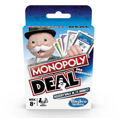 Monopoly Deal Gra Karciana Wersja Polska 8+