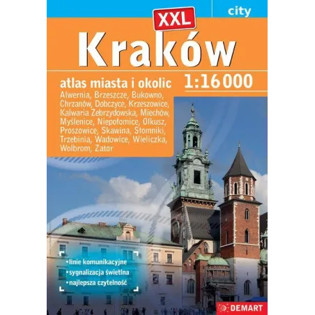 Kraków Xxl Atlas Miasta Plus 19