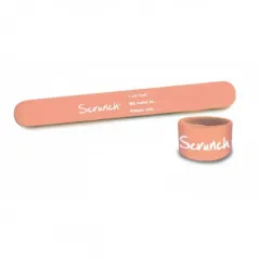 OPASKA INFORMACYJNA KORALOWA SCRUNCH