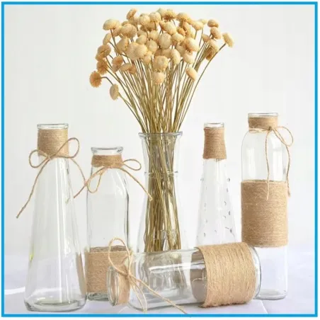 Sznurek Jutowy Naturalny 100M Do Dekoracji I Rękodzieła