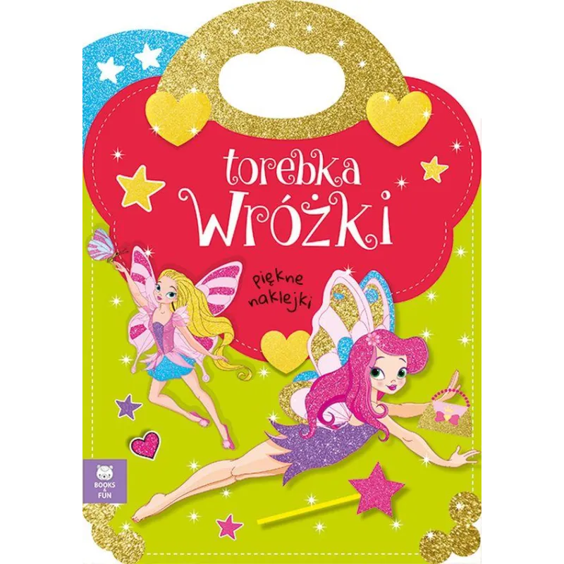 TOREBKA WRÓŻKI. KOLOROWANKA Z NAKLEJKAMI