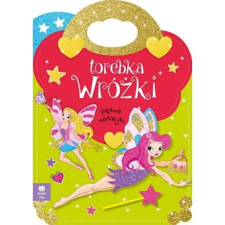 TOREBKA WRÓŻKI. KOLOROWANKA Z NAKLEJKAMI