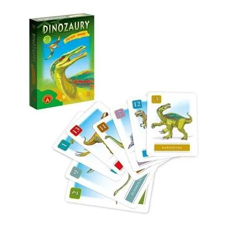 Gra Karciana Piotruś Dinozaury 4+