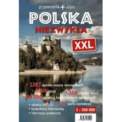 POLSKA NIEZWYKŁA XXL PRZEWODNIK ILUSTROWANY + ATLAS - Demart