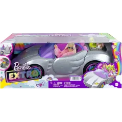 BARBIE EXTRA KABRIOLET GWIAZD DLA LALEK Z ZESTAWEM AKCESORIÓW 3+